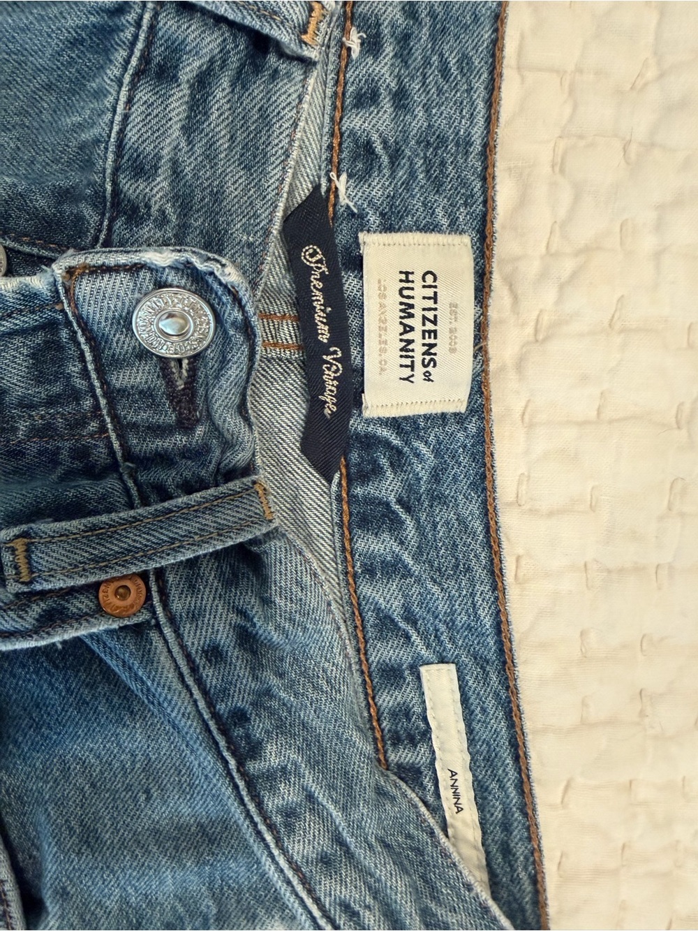 Citizens Of Humanity Annina high-rise wide-leg jeans - Picture 5 of 9